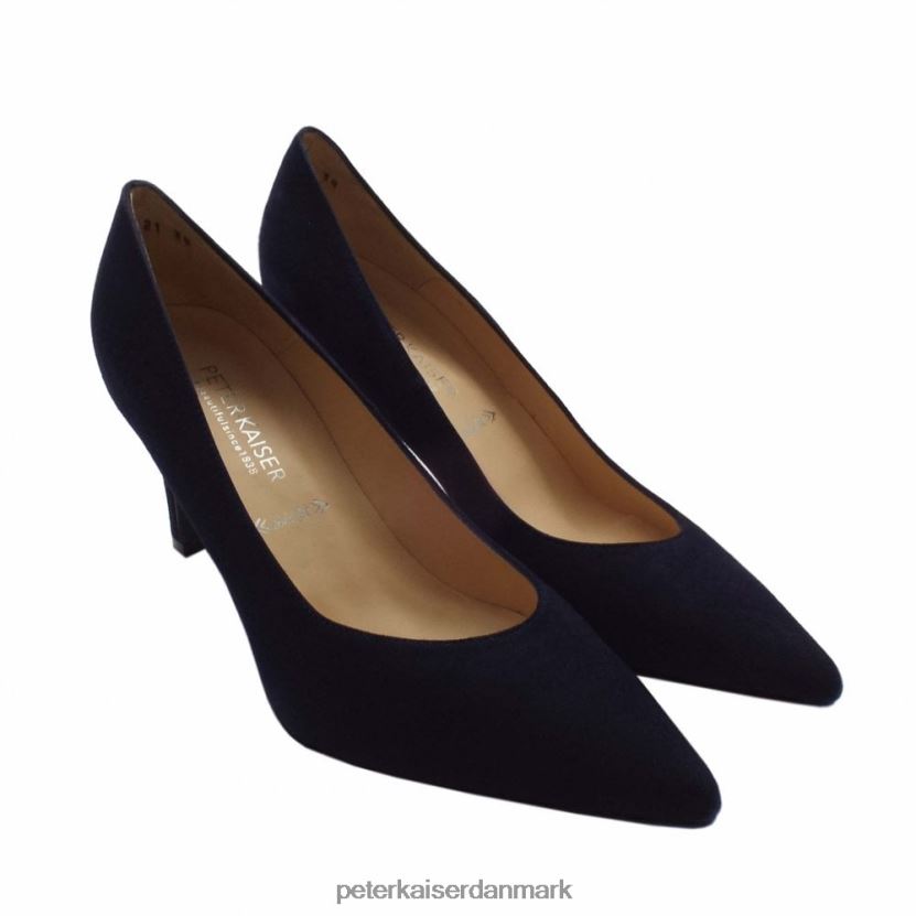Peter Kaiser Kvinder Telse elegante banesko TJ2Z21 fodtøj marineblå ruskind