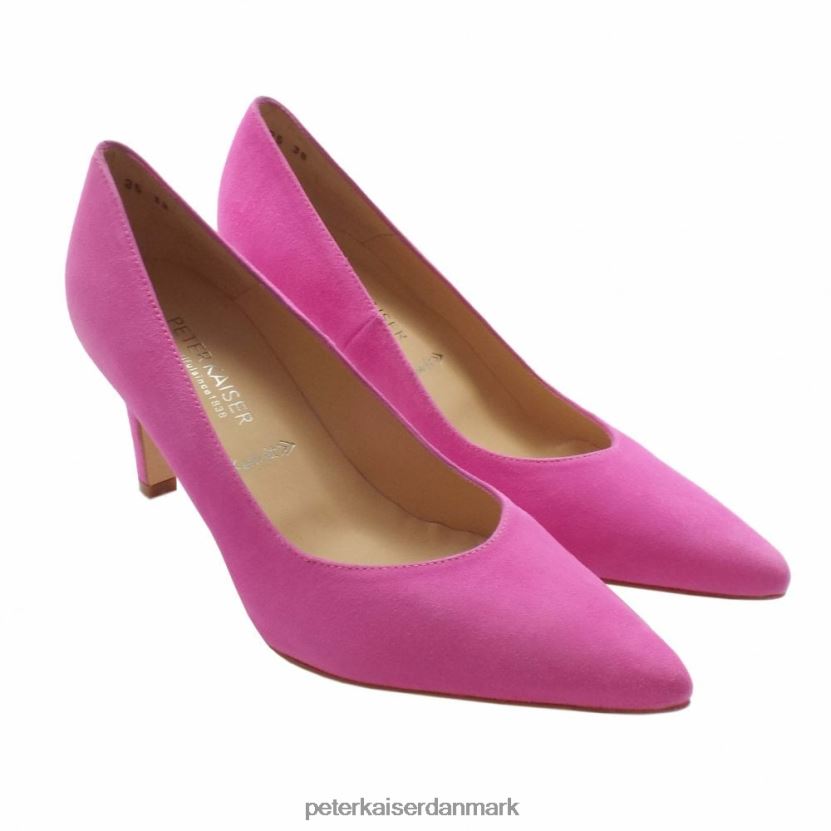 Peter Kaiser Kvinder Telse elegante ruskindsbanesko TJ2Z20 fodtøj Hot pink