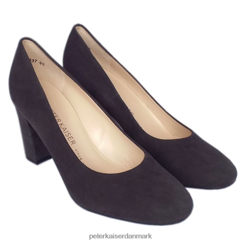 Peter Kaiser Kvinder dalmara klassiske banesko TJ2Z177 fodtøj carbon ruskind
