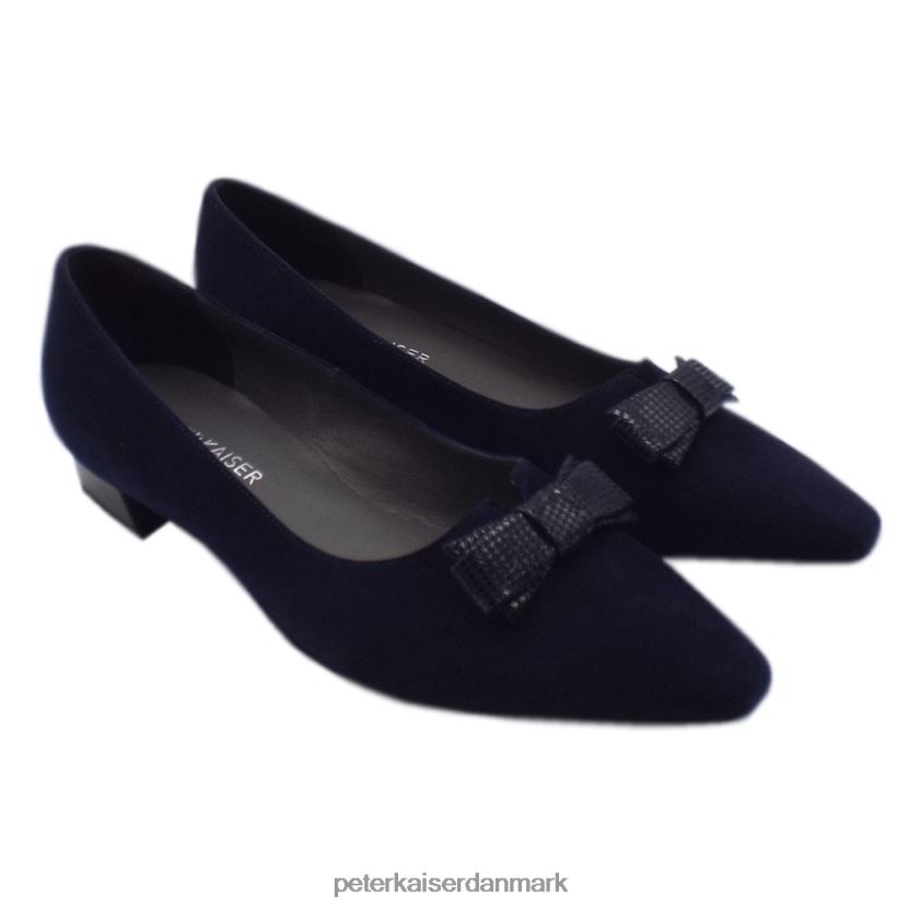 Peter Kaiser Kvinder leah court sko TJ2Z155 fodtøj notte ruskind