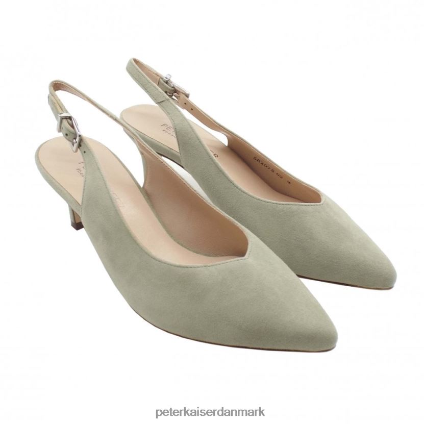 Peter Kaiser Kvinder carmi dressy slingback med lav hæl TJ2Z5 fodtøj yucca ruskind