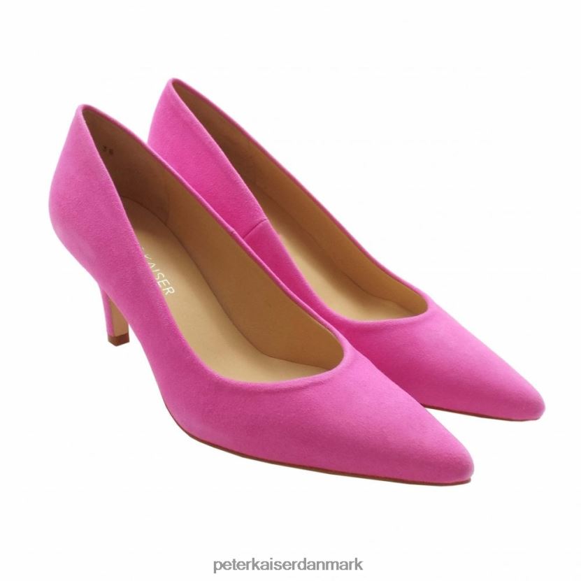Peter Kaiser Kvinder janella klassisk banesko med mellemhæl TJ2Z19 fodtøj Hot pink