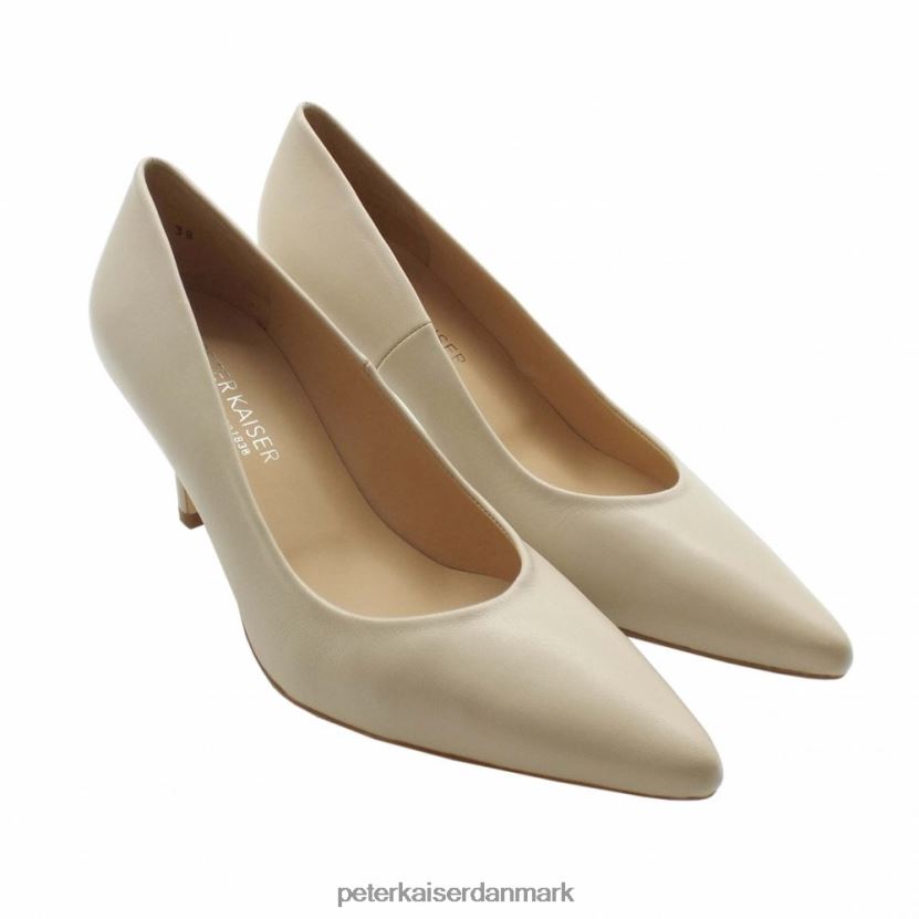 Peter Kaiser Kvinder janella klassisk hoftesko i læder med mellemhæl TJ2Z54 fodtøj lana