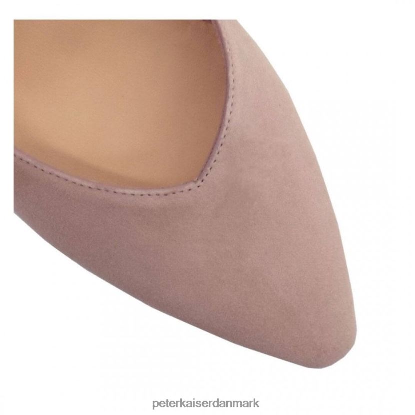 Peter Kaiser Kvinder medana-ex dressy mellemhæl slingback TJ2Z229 fodtøj lilla ruskind