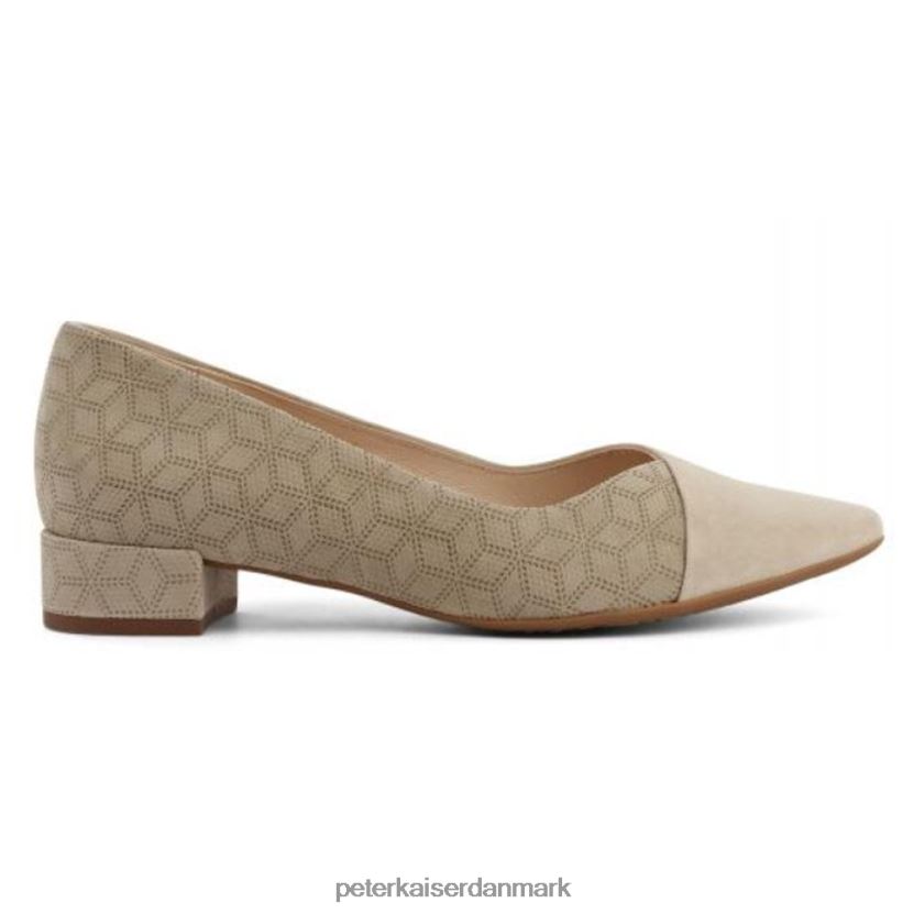 Peter Kaiser Kvinder pia pumpe TJ2Z139 fodtøj sand ruskind