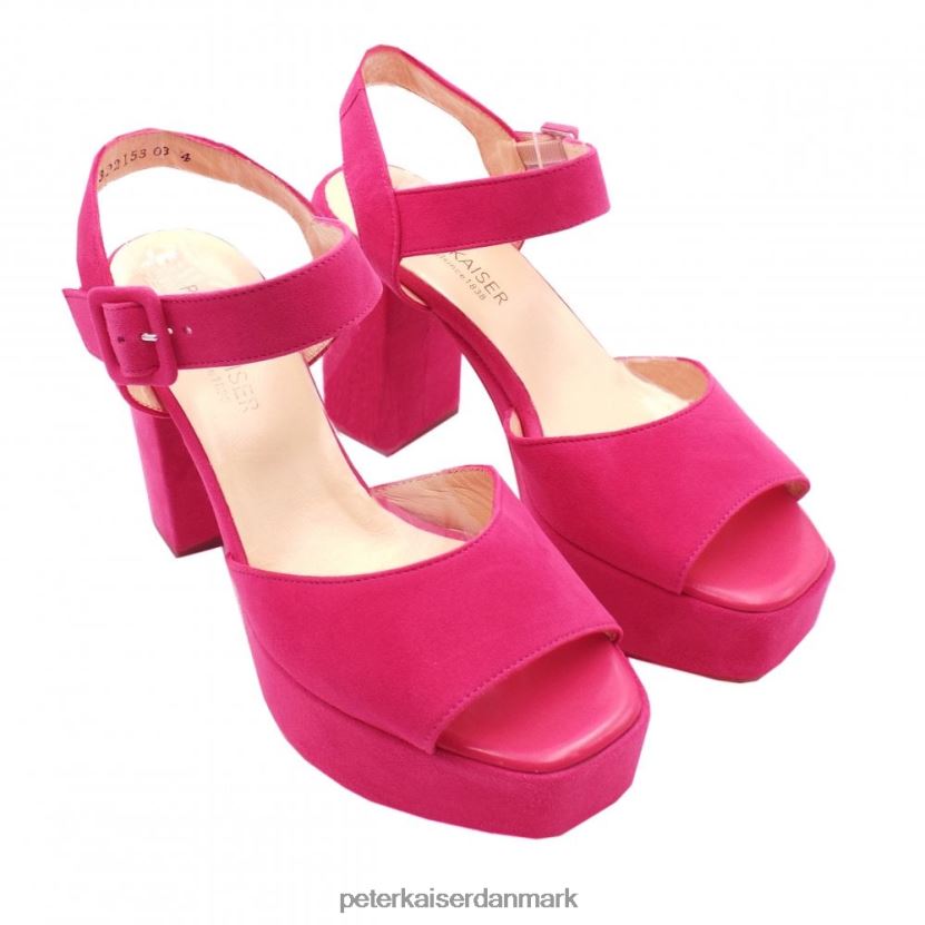 Peter Kaiser Kvinder felicia platform sandaler TJ2Z35 fodtøj bær ruskind