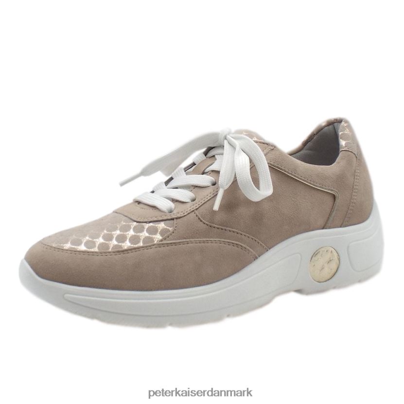 Peter Kaiser Kvinder viana sneakers TJ2Z146 fodtøj sand ruskind