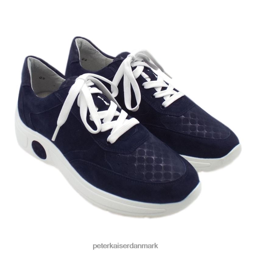 Peter Kaiser Kvinder viana sneakers TJ2Z147 fodtøj notte ruskind