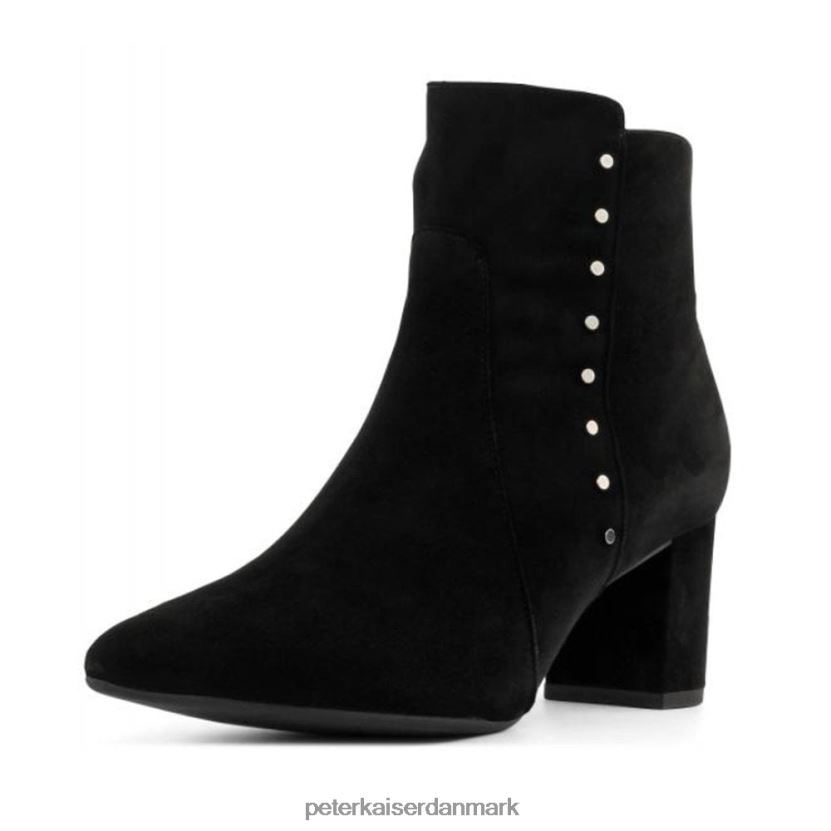 Peter Kaiser Kvinder bioni ankelstøvle TJ2Z216 fodtøj sort ruskind
