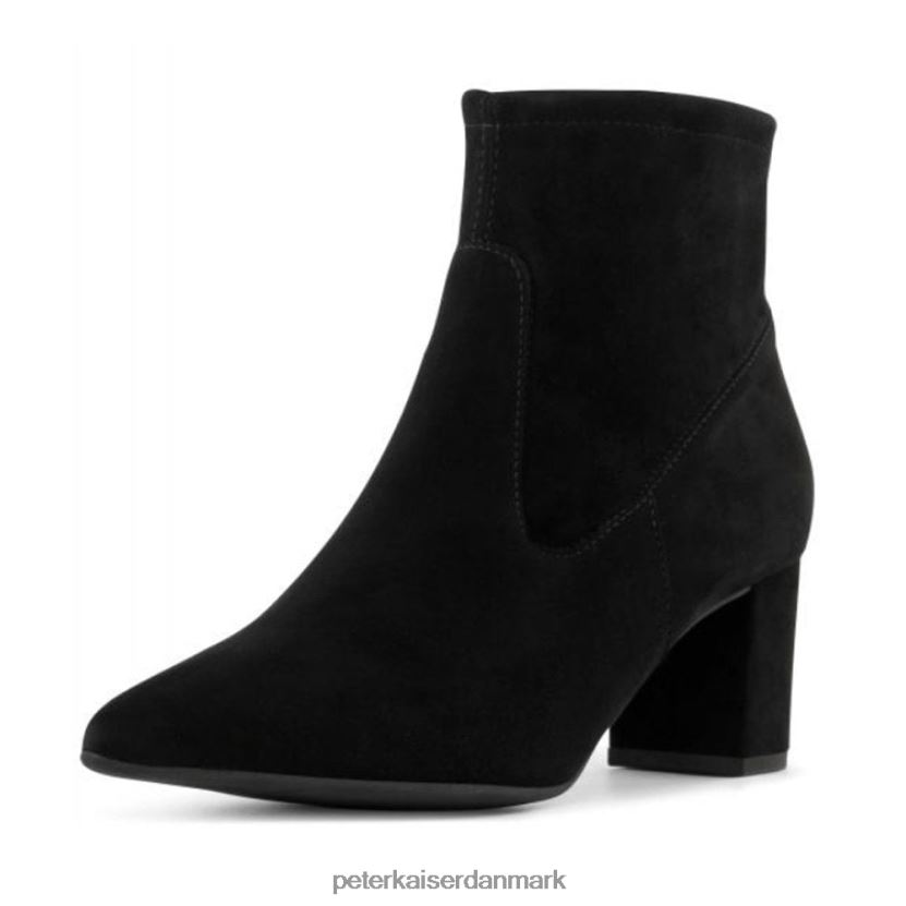 Peter Kaiser Kvinder bassy sokkestøvle TJ2Z239 fodtøj sort ruskind