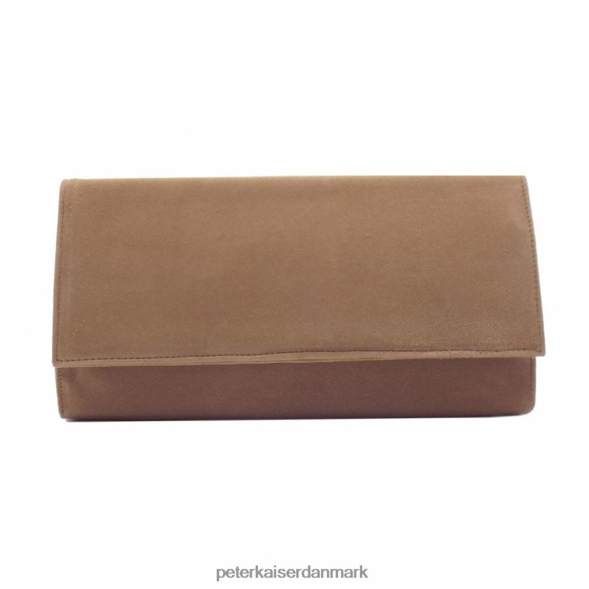 Peter Kaiser Kvinder hilara stilfuld clutch taske TJ2Z254 tilbehør mandel ruskind