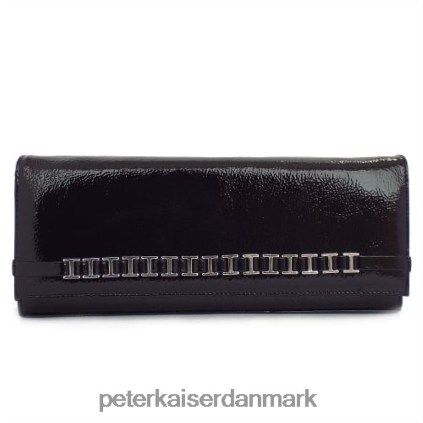 Peter Kaiser Kvinder mimi dressy skulder clutch taske TJ2Z261 tilbehør sort knitrende patent