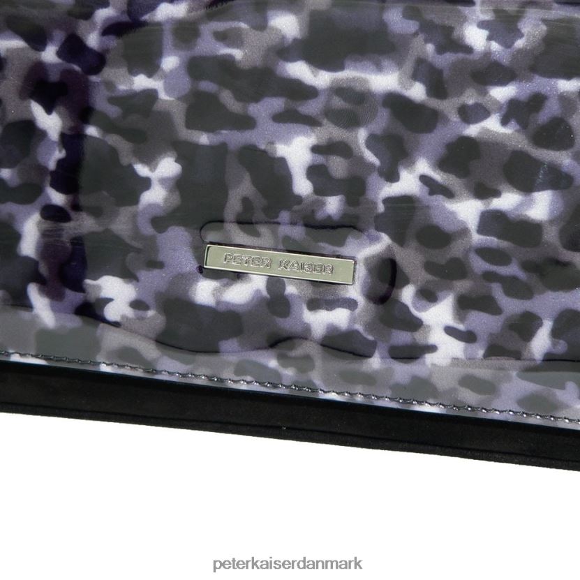 Peter Kaiser Kvinder stilfuld lanelle clutch taske TJ2Z276 tilbehør sort ruskindsjern topaso
