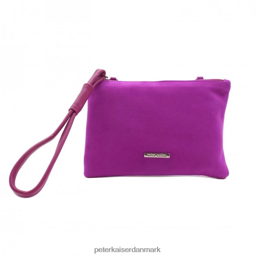Peter Kaiser Kvinder stilfuld waida clutch taske TJ2Z253 tilbehør stilfuldt jazz ruskind