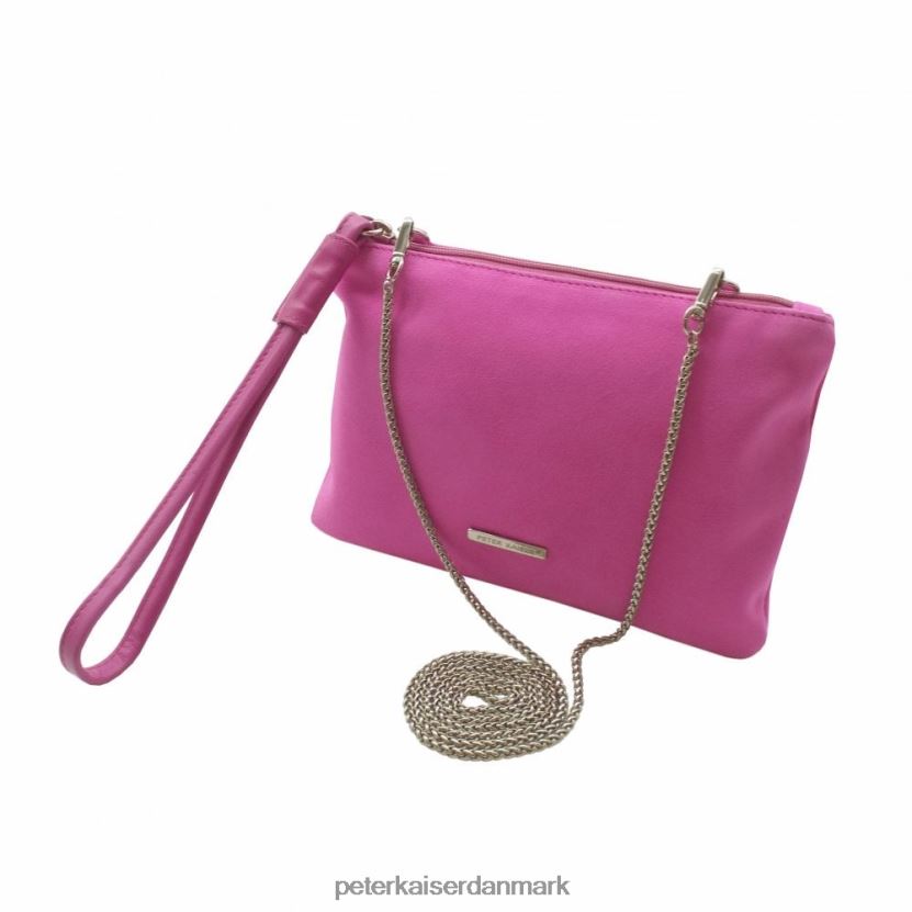 Peter Kaiser Kvinder waida smart clutch taske TJ2Z235 tilbehør stilfuld hot pink