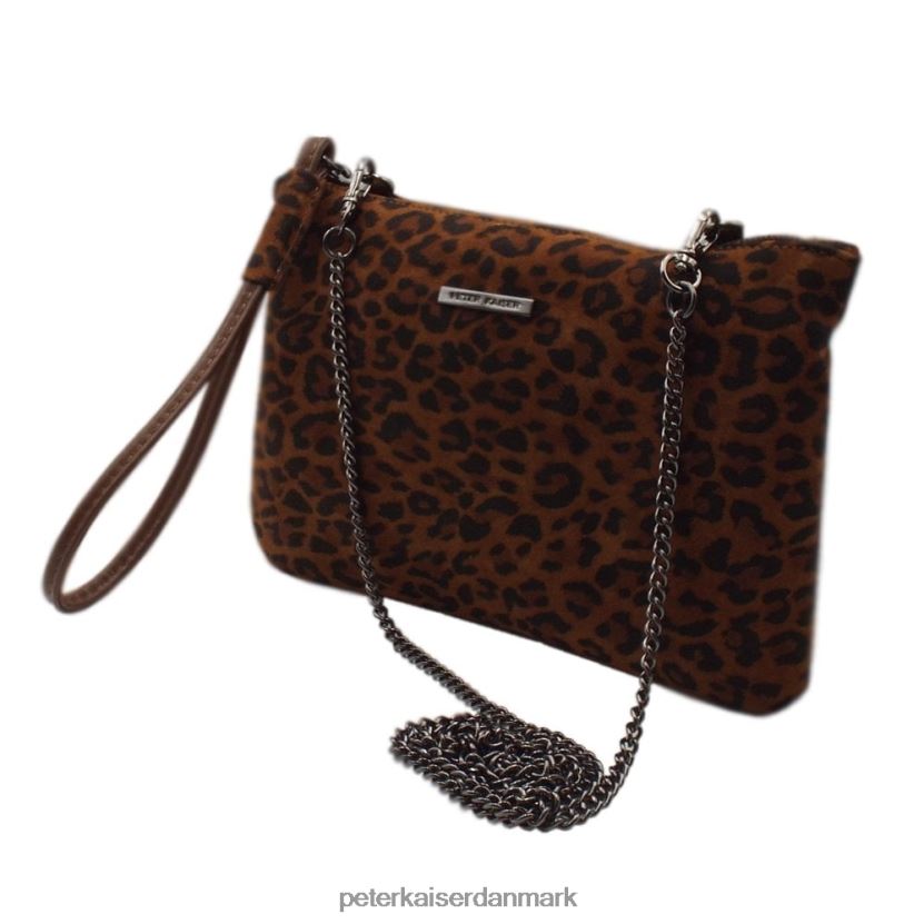 Peter Kaiser Kvinder waida smart clutch taske TJ2Z271 tilbehør stilfuld leopard