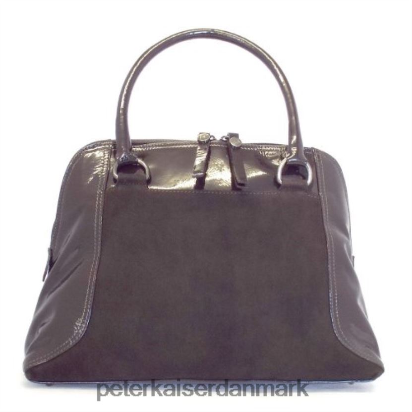Peter Kaiser Kvinder amanda nuba ruskinds- og lakhåndtaske TJ2Z258 tilbehør nuba ruskind